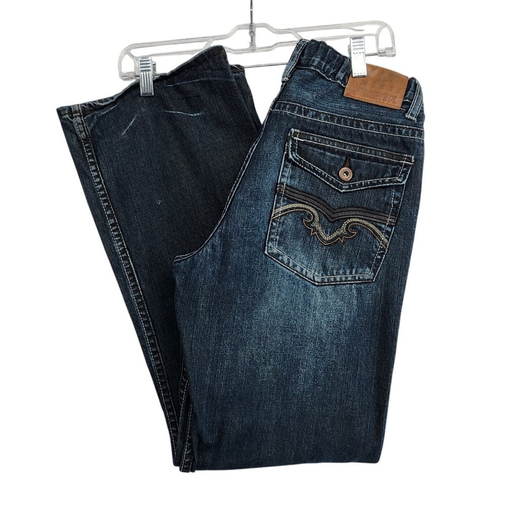Baileys Pt 16 Blue Jeans Straight Leg Y2K Skate Baggy Grunge Streetwear90s Denim